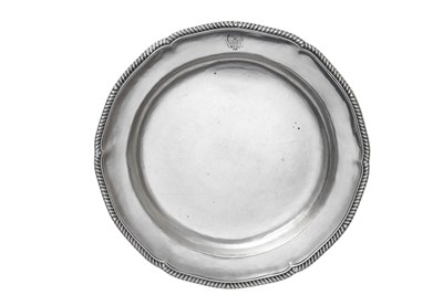Lot 2150 - A George III Silver Second-Course Dish from the Tula Service