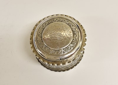 Lot 2042 - A Danish Silver Box