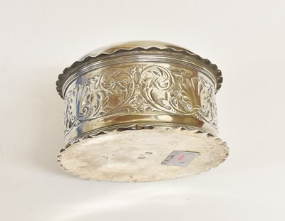 Lot 2042 - A Danish Silver Box