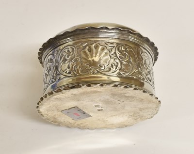 Lot 2042 - A Danish Silver Box