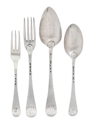 Lot 2143 - A Dutch Silver Table-Service