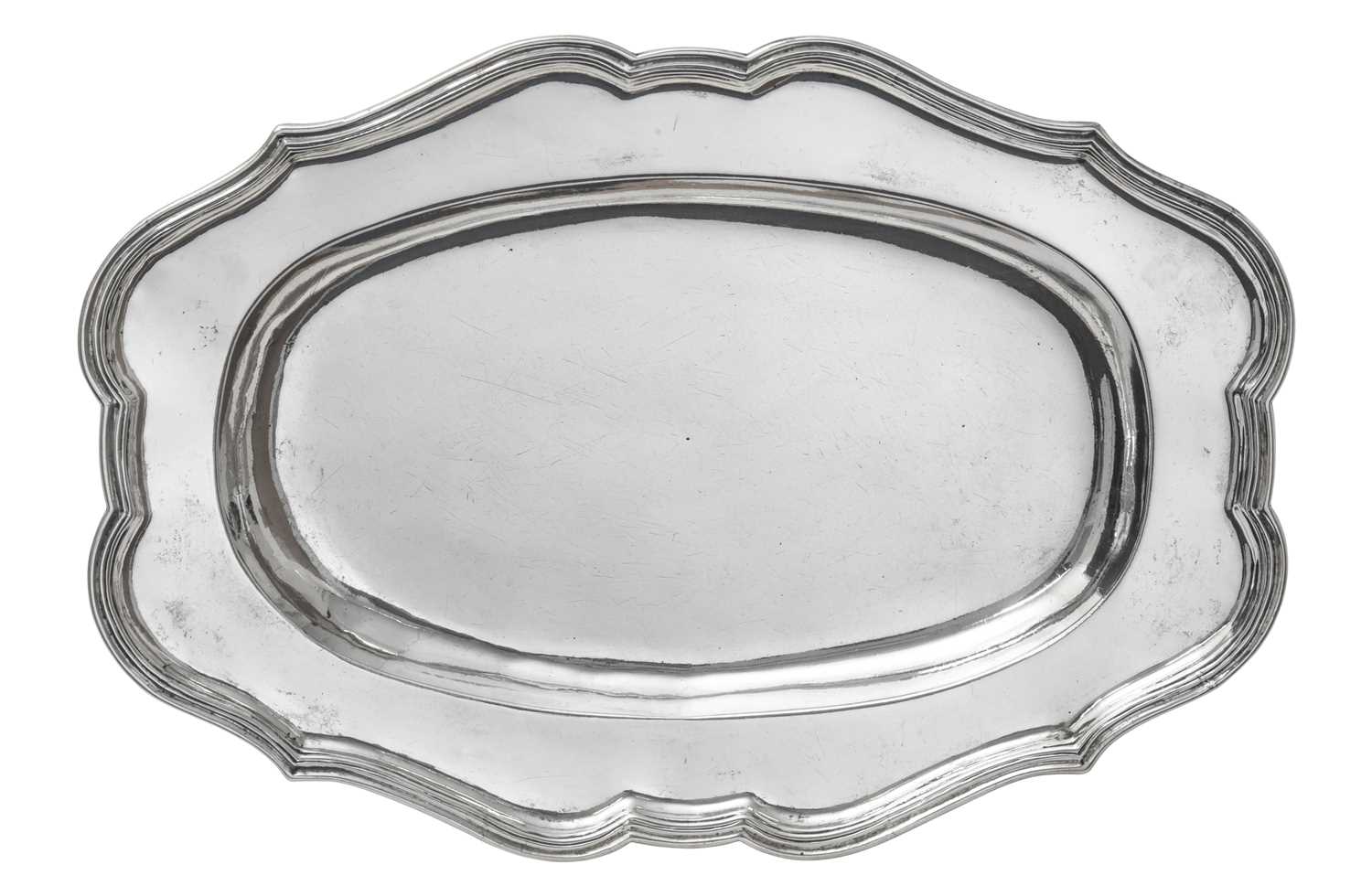 Lot 2041 - A Swedish Silver Meat-Dish
