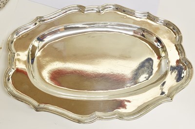 Lot 2041 - A Swedish Silver Meat-Dish