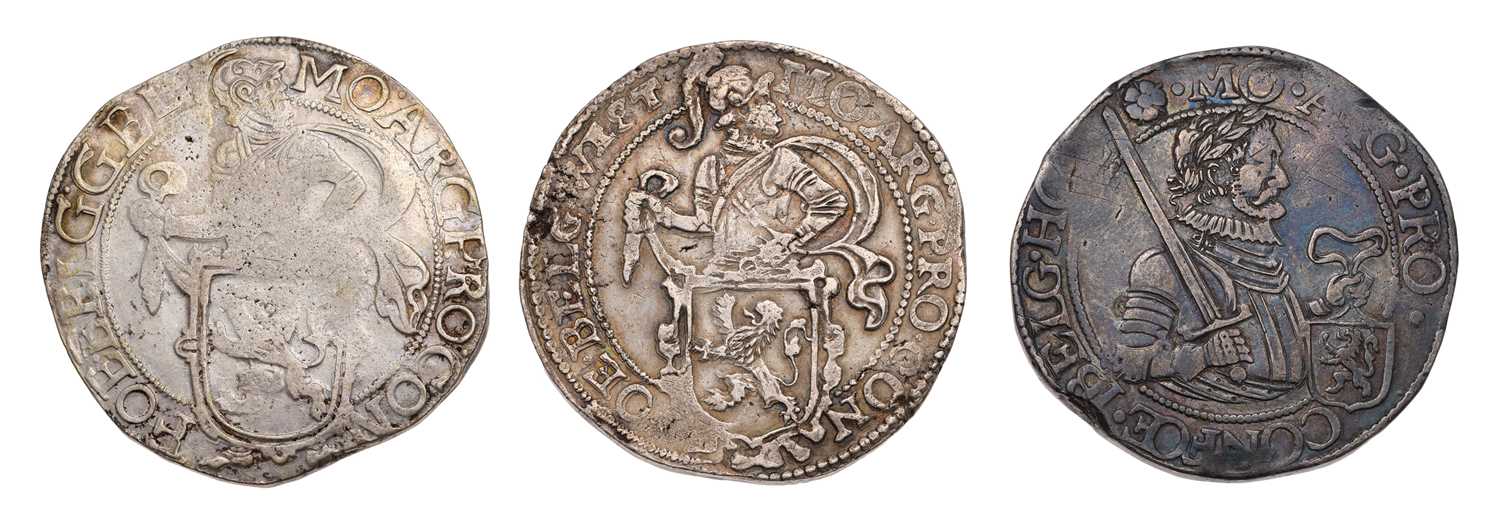 Lot 256 - Netherlands, 3x 17th Century Daalder Coins, or...