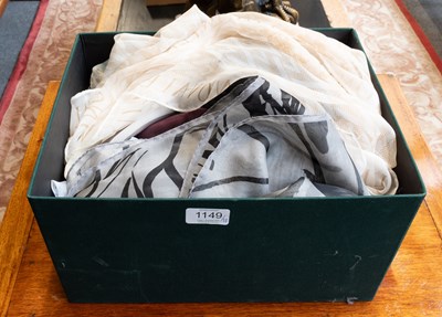 Lot 1149 - Modern Silk and Wool Scarves comprising an...