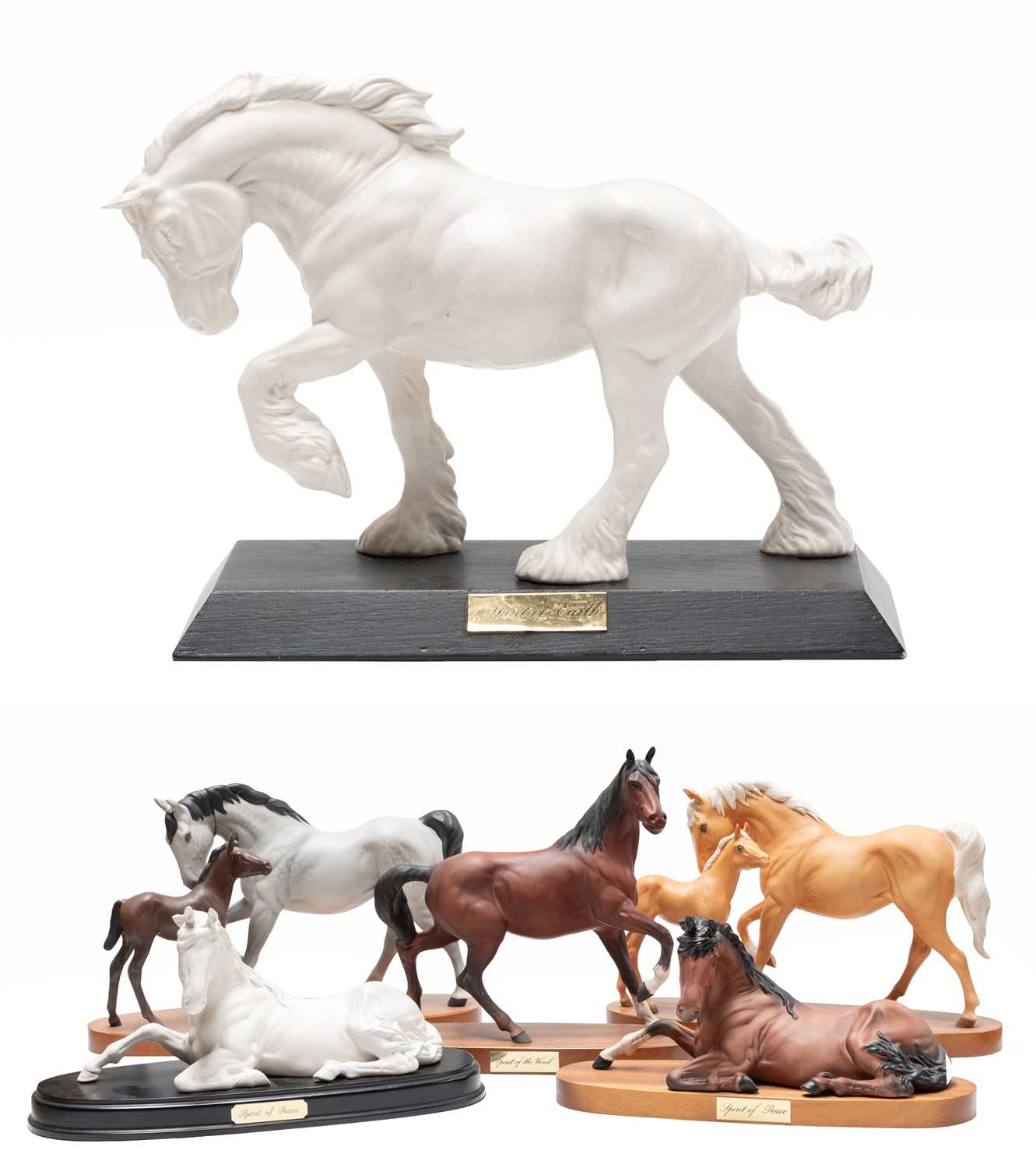 Lot 271 - Beswick "Spirit" Horses, including Spirit of...