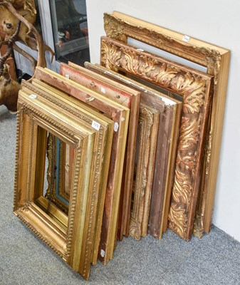 Lot 1078 - A Collection of Nine Picture/Mirror Frames, to...