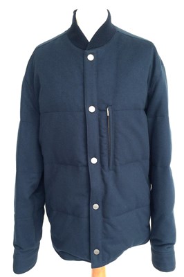 Lot 1022 - Hermès Mens Navy Jacket, wool and cashmere...