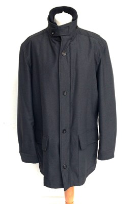 Lot 1023 - Turnbull & Asser Dark Grey Jacket, lined with...
