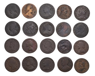 Lot 474 - Assorted 18th Century Evasion Halfpennies, 20...