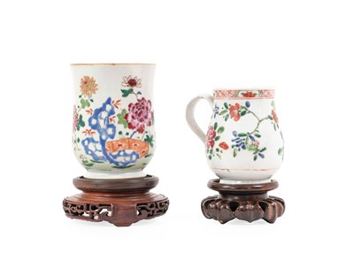 Lot 18 - A Chinese Porcelain Mug, Yongzheng/early...