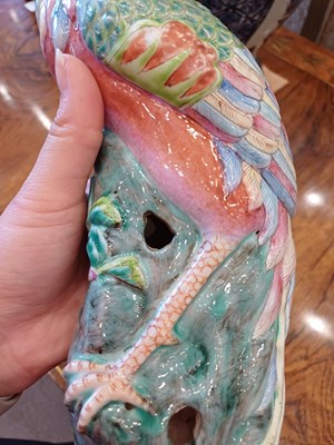 Lot 45 - A Pair of Chinese Porcelain Phoenix, 19th...