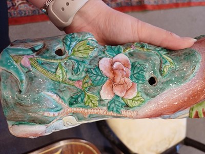 Lot 45 - A Pair of Chinese Porcelain Phoenix, 19th...