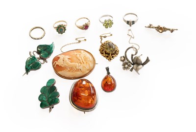 Lot 323 - A Quantity of Jewellery, including two...