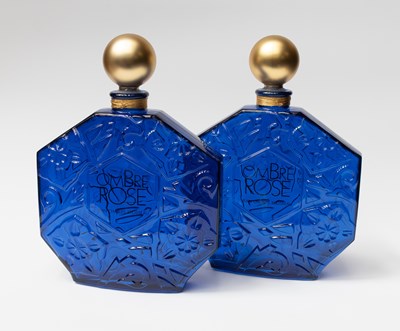 Lot 1049 - Two Ombre Rose by Jean-Charles Brosseau Giant...