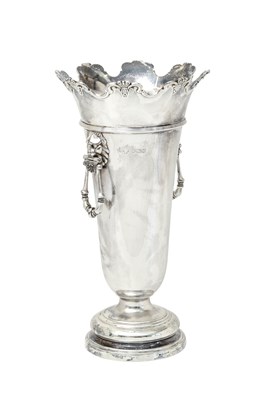Lot 2206 - A George V Silver Vase
