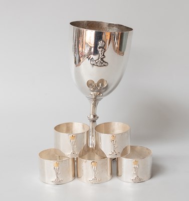 Lot 20 - An Elizabeth II Goblet, by Garrard and Co Ltd.,...