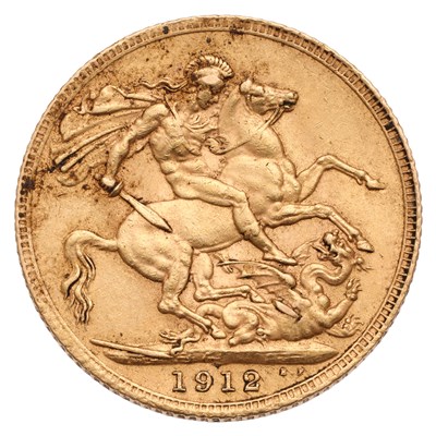 Lot 338 - George V, Sovereign 1912; very fine