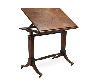 Lot 518 - A George III Mahogany Architect's Table, early...