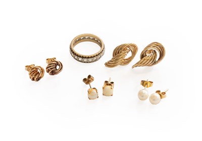 Lot 283 - A Small Quantity of Jewellery, including a...