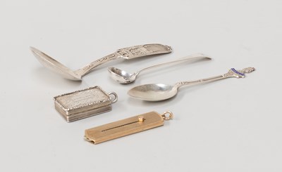 Lot 130 - A Collection of Assorted Silver and Gold, the...