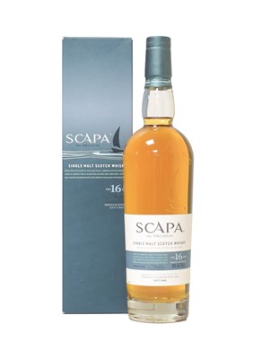 Lot 3185 - Scapa "The Orcadian" 16 Year Old Single Malt...
