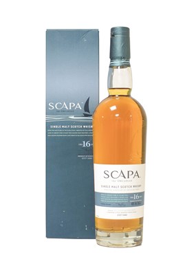 Lot 3186 - Scapa "The Orcadian" 16 Year Old Single Malt...