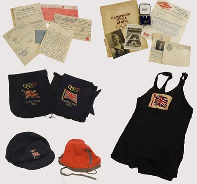 Lot 3007 - 1936 Berlin Olympics A Collection Of Items Relating To William Pearson