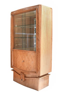 Lot 629 - An Art Deco Cherrywood and Mother-of-Pearl...