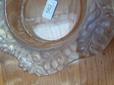 Lot 582 - A Lalique Loctudy Frosted and Clear Glass...