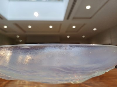 Lot 582 - A Lalique Loctudy Frosted and Clear Glass...