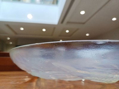 Lot 582 - A Lalique Loctudy Frosted and Clear Glass...