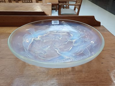Lot 582 - A Lalique Loctudy Frosted and Clear Glass...