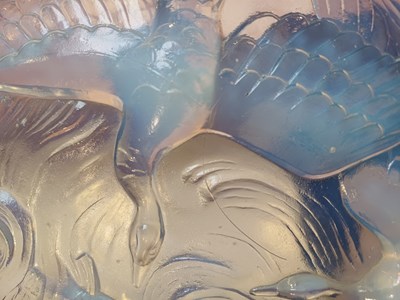 Lot 582 - A Lalique Loctudy Frosted and Clear Glass...