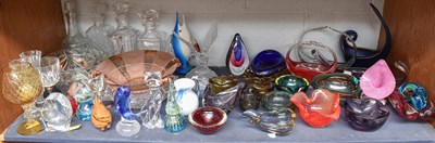 Lot 374 - A Selection of Studio Glass, consisting of...