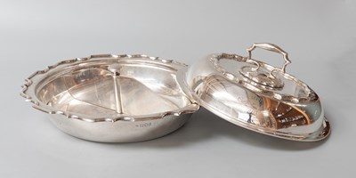 Lot 32 - An Edward VII Silver Vegetable-Dish, Cover and...