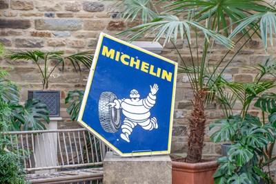 Lot 659 - MICHELIN: A Single-Sided Aluminium Advertising...