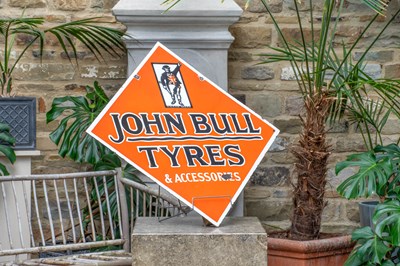 Lot 677 - JOHN BULL TYRES & ACCESSORIES: A Double-Sided...