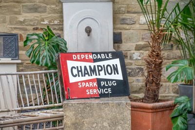 Lot 668 - CHAMPION DEPENDABLE SPARK PLUG SERVICE: A...