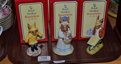 Lot 155 - Twelve boxed Bunnykins