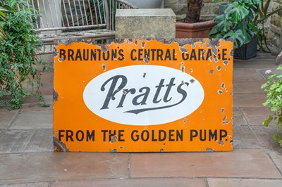 Lot 688 - PRATTS BRAUNTON'S CENTRAL GARAGE FROM THE...