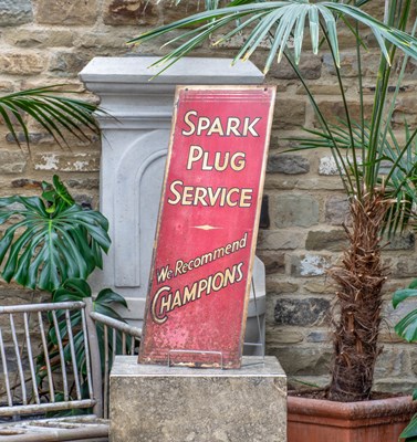 Lot 657 - SPARK PLUG SERVICE WE RECOMMEND CHAMPIONS: A...