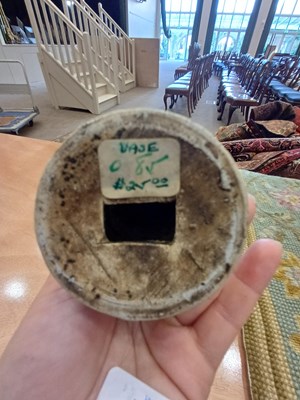 Lot 59 - A Chinese Porcelain Beaker Vase of Archaic...