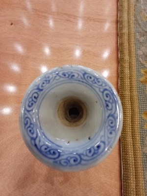 Lot 59 - A Chinese Porcelain Beaker Vase of Archaic...