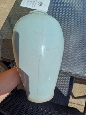 Lot 60 - A Chinese Guan-Type Meiping, possibly Ming,...