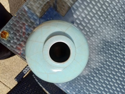 Lot 60 - A Chinese Guan-Type Meiping, possibly Ming,...