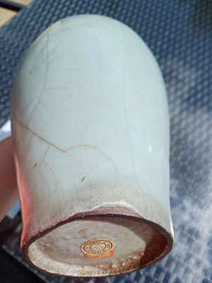 Lot 60 - A Chinese Guan-Type Meiping, possibly Ming,...