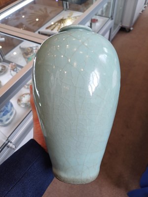 Lot 60 - A Chinese Guan-Type Meiping, possibly Ming,...