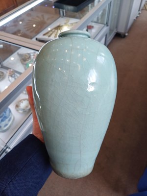 Lot 60 - A Chinese Guan-Type Meiping, possibly Ming,...