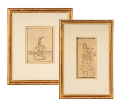 Lot 230 - Indian School (19th century) Portrait of a...